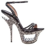 Gianmarco Lorenzi Collector Black Crystal Wedges